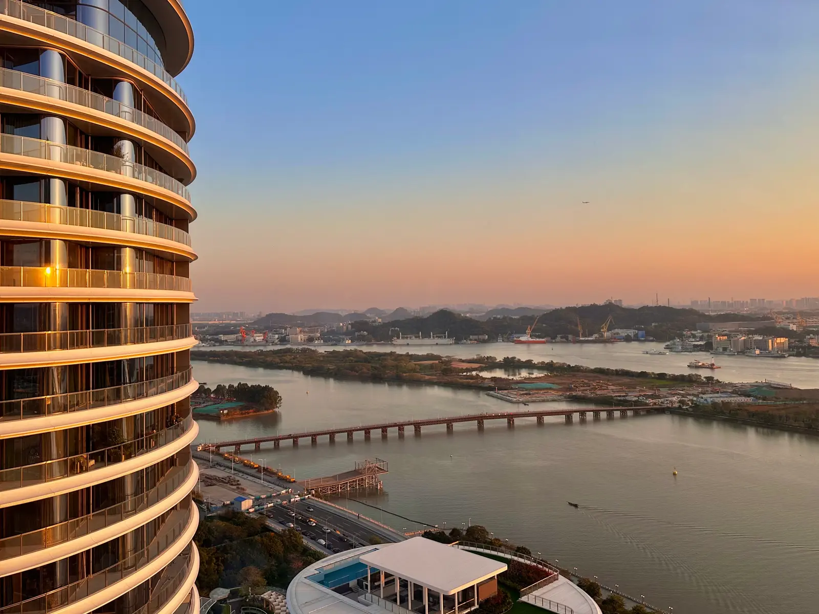 River View Sunset